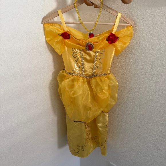 Disney Princess Belle Majestic Dress-Up Set Beauty & The Beast Costume 4-6X - Picture 2 of 7